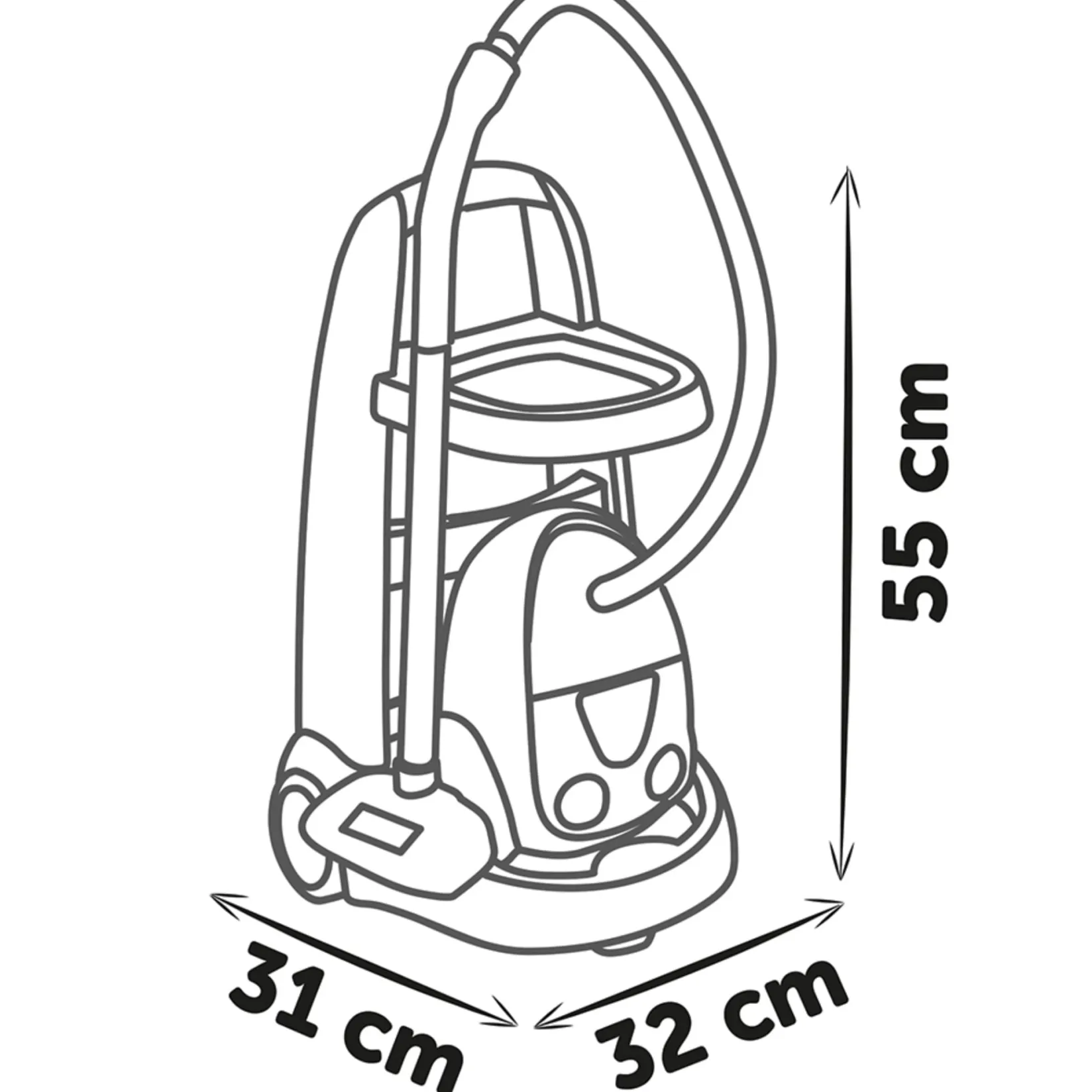 Discount Rowenta Cleaning Trolley and Vaccum Kids Pretend Play & Imitation