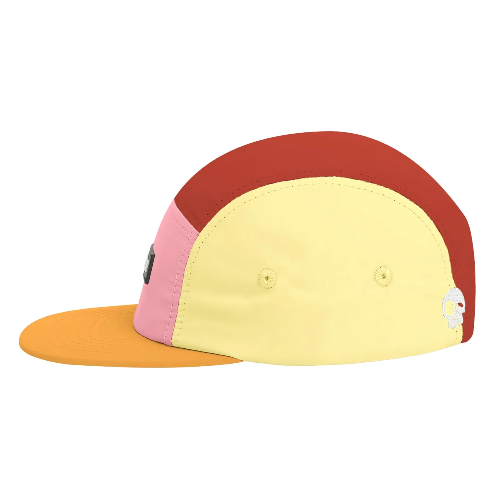 Hats & Caps>Headster Kids Runner 5 Panel Snapback 2-16^y Orange