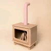 Kid'S Tables & Chairs>Oramood Rustik Fireplace - Naturel/Pink