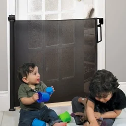 Best Safety Gate Retractable - Black Gates & Safety