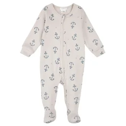 Clearance Sailboat Ribbed Pajamas 0-12m BOY Pajamas|Pyjamas