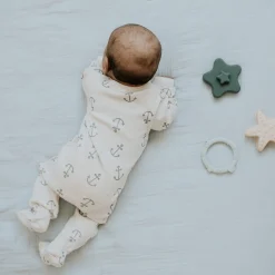 Clearance Sailboat Ribbed Pajamas 0-12m BOY Pajamas|Pyjamas