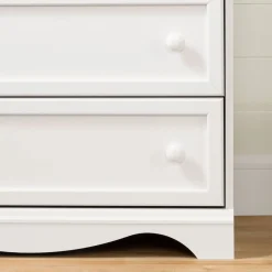 Best Savannah 1-Drawer Nightstand - Pure White Nightstands