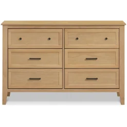 Hot Sawyer Farmhouse 6-Drawer Dresser - Honey Storage Furniture