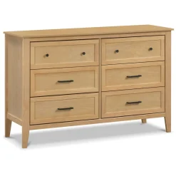 Hot Sawyer Farmhouse 6-Drawer Dresser - Honey Storage Furniture