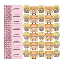 Online School Name Labels - Rodeo Kids Personalized Name Labels|Personalized Name Labels