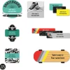 Personalized Name Labels|Personalized Name Labels>Clement - Impressions School Name Labels - Skateboard