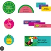 Personalized Name Labels|Personalized Name Labels>Clement - Impressions School Name Labels - Tropical