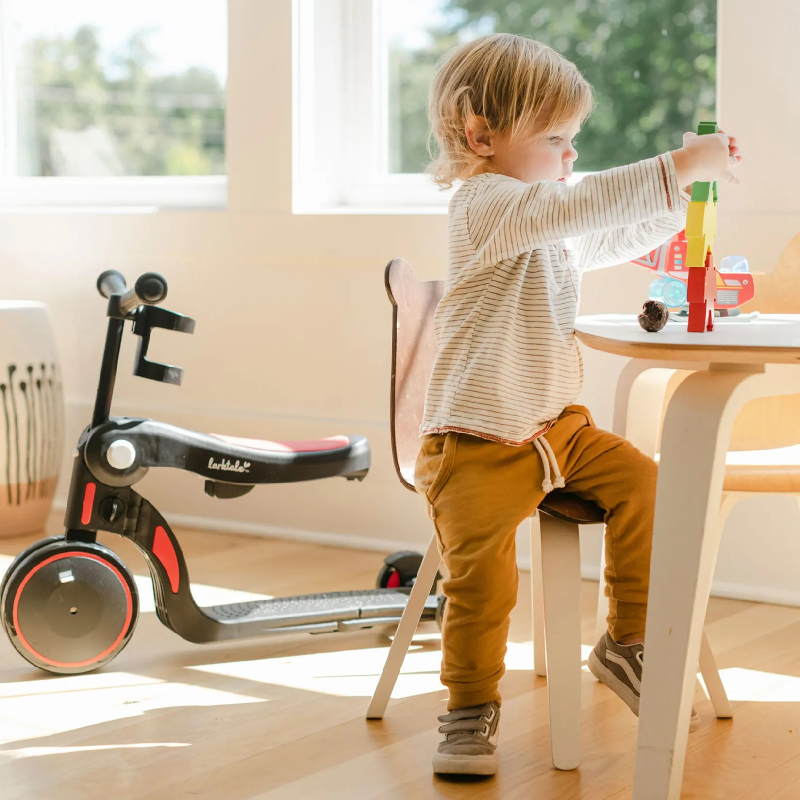 Discount Scoobi™ 5-in-1 Convertible Scooter - Red Kids Summer Activities|Bikes And Accessories