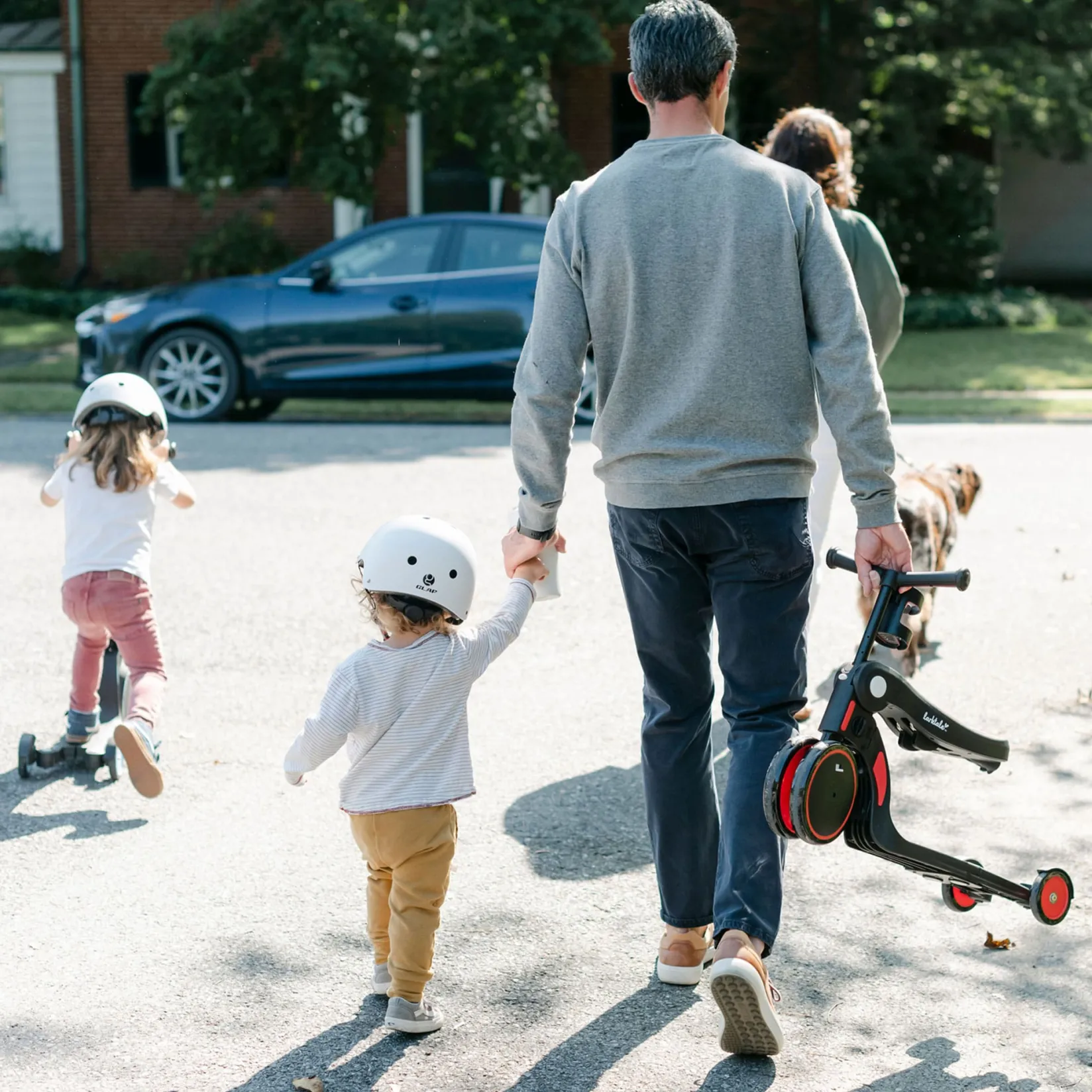 Discount Scoobi™ 5-in-1 Convertible Scooter - Red Kids Summer Activities|Bikes And Accessories