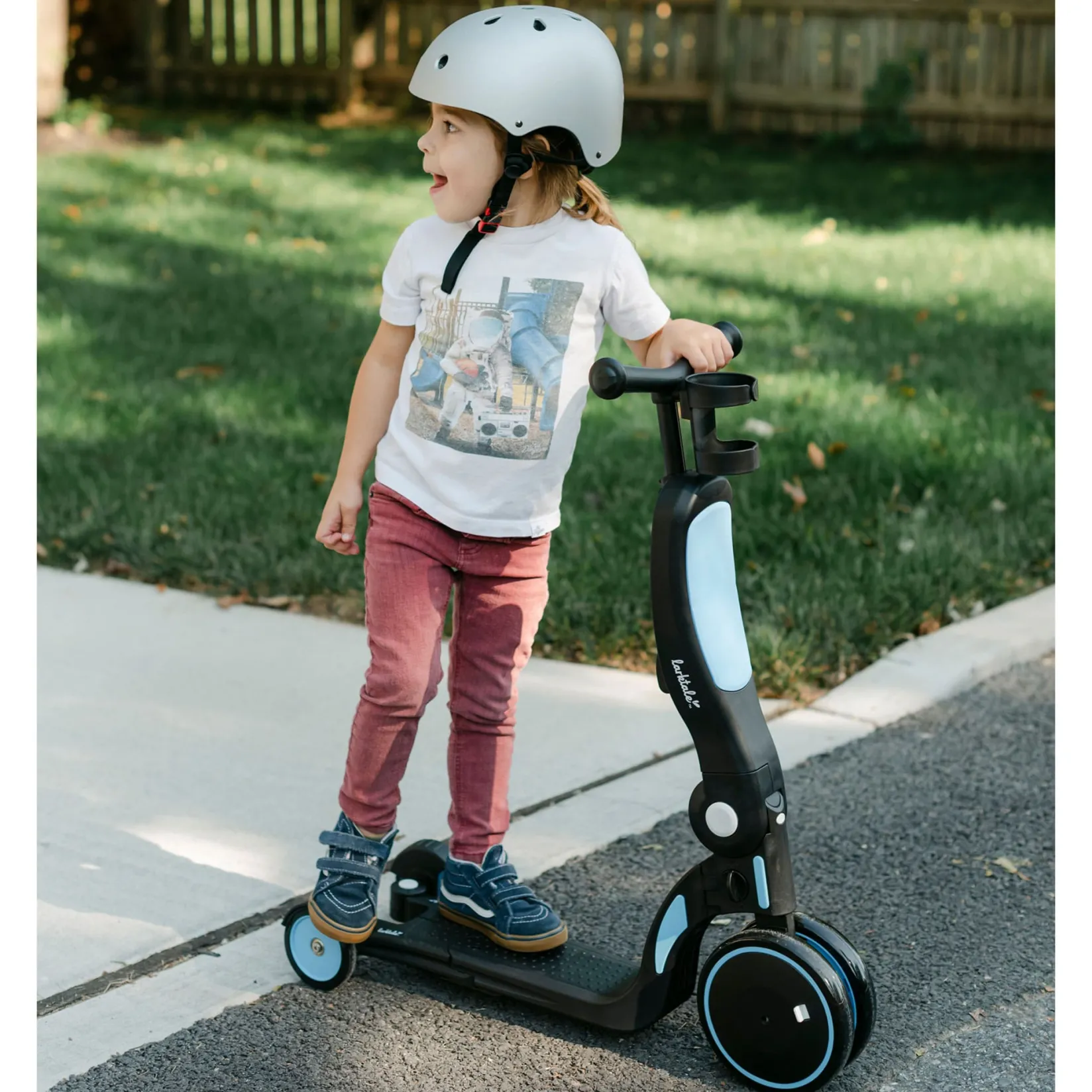 Discount Scoobi™ 5-in-1 Convertible Scooter - Red Kids Summer Activities|Bikes And Accessories