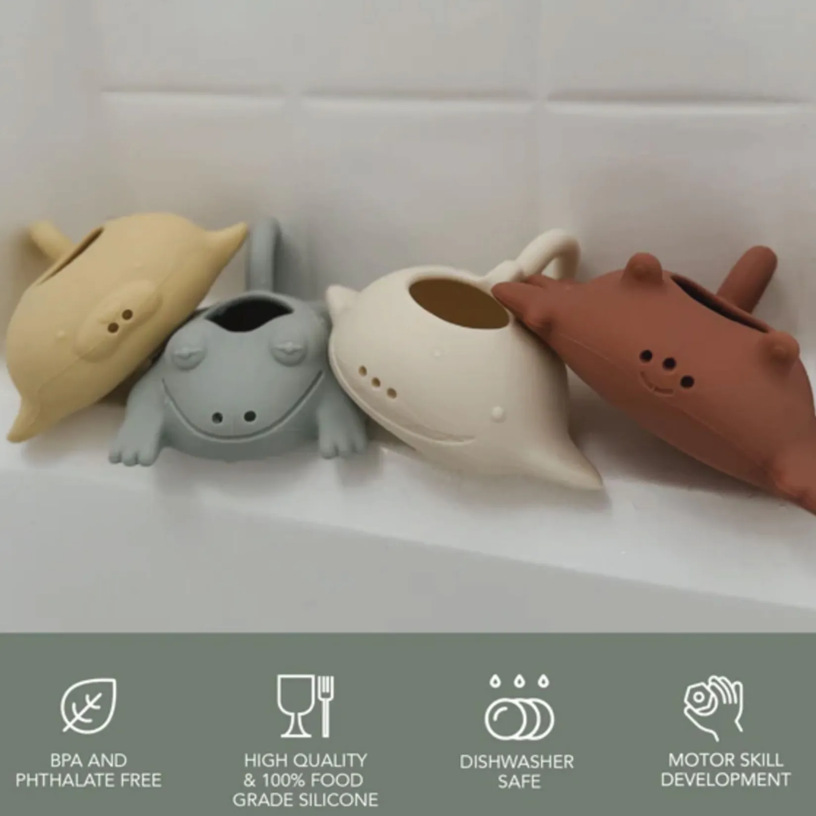 Sale Scoop & Sprinkle Water Animals - By the Sea Bath Toys|Bath Accessories