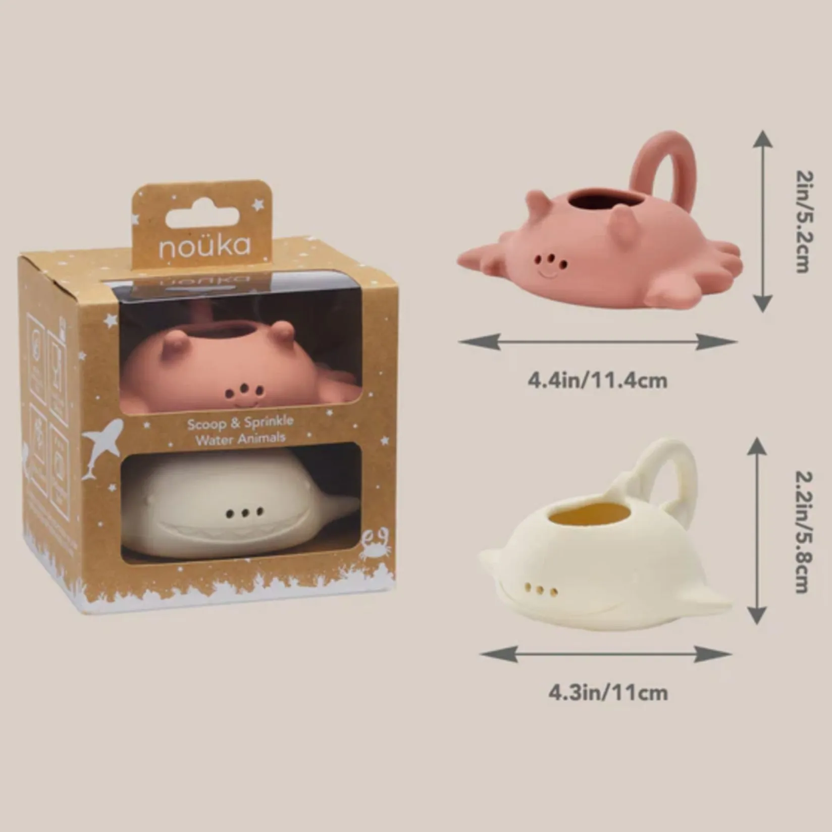 Sale Scoop & Sprinkle Water Animals - By the Sea Bath Toys|Bath Accessories