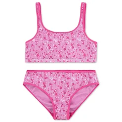 Swimsuits>Abercrombie Kids Scoopneck Floral Bikini 5-18 Fuchsia