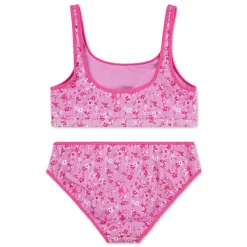 Swimsuits>Abercrombie Kids Scoopneck Floral Bikini 5-18 Fuchsia