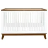 Cribs & Mattresses|Cribs & Mattresses>Babyletto Scoot 3-in-1 Convertible Crib - White / Walnut