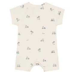 Rompers & Jumpsuits>Fixoni Scooter Print Romper 6-24m Ivory