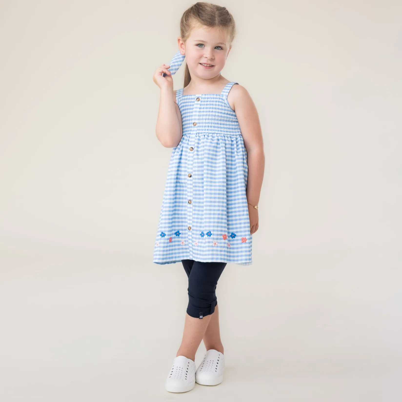 Sea 3/4 Leggings 2-12 Kids Leggings & Jeggings