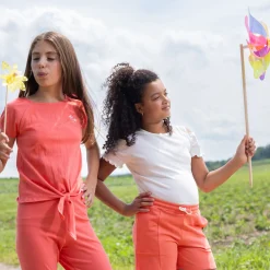 Hot Sea Knotted T-shirt 2-12 Kids Tops