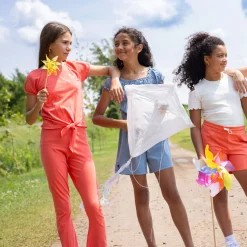 Hot Sea Ribbed Flare Pants 2-12 Kids Pants & Jeans