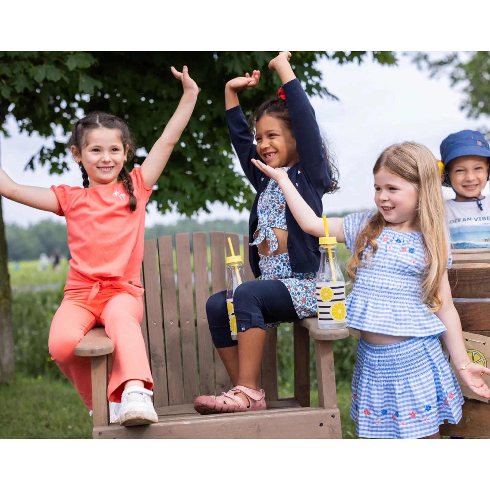 Skirts>Nano Sea Vichy Skort 2-12 Blue