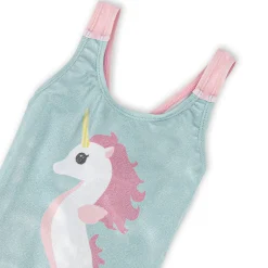 Best Seahorse Swimsuit 2-6 Kids Swimsuits