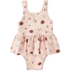 Swimsuits>Petit Lem Seashells Swimsuit 2-6y Pink