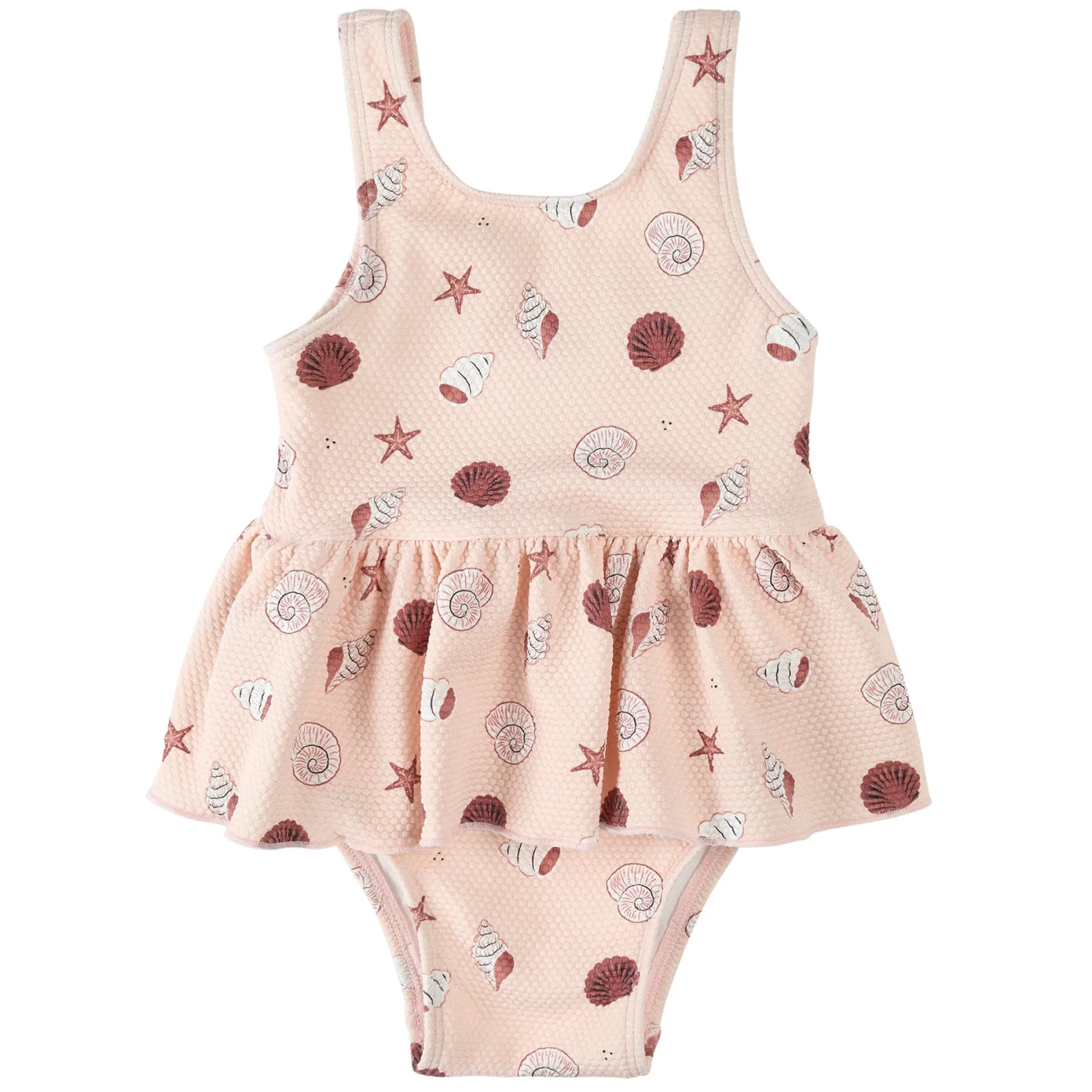 Swimsuits>Petit Lem Seashells Swimsuit 2-6y Pink