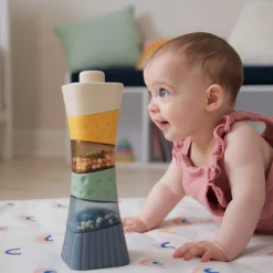 Developmental Toys|Balls & Stacking Toys>Baby To Love Sensory Stacking Tower