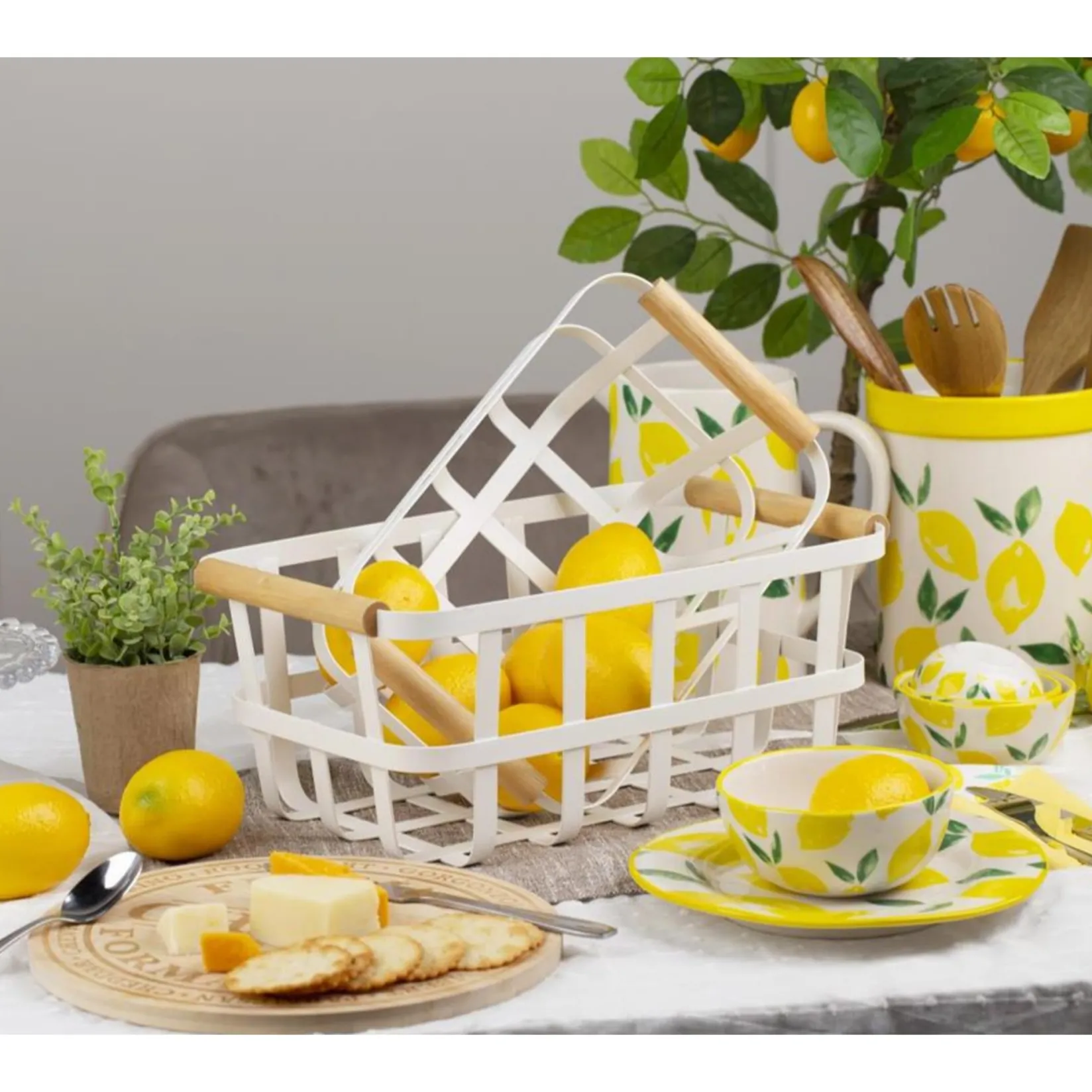 Storage>Clement - Maison Set of 3 Modern Metal Basket