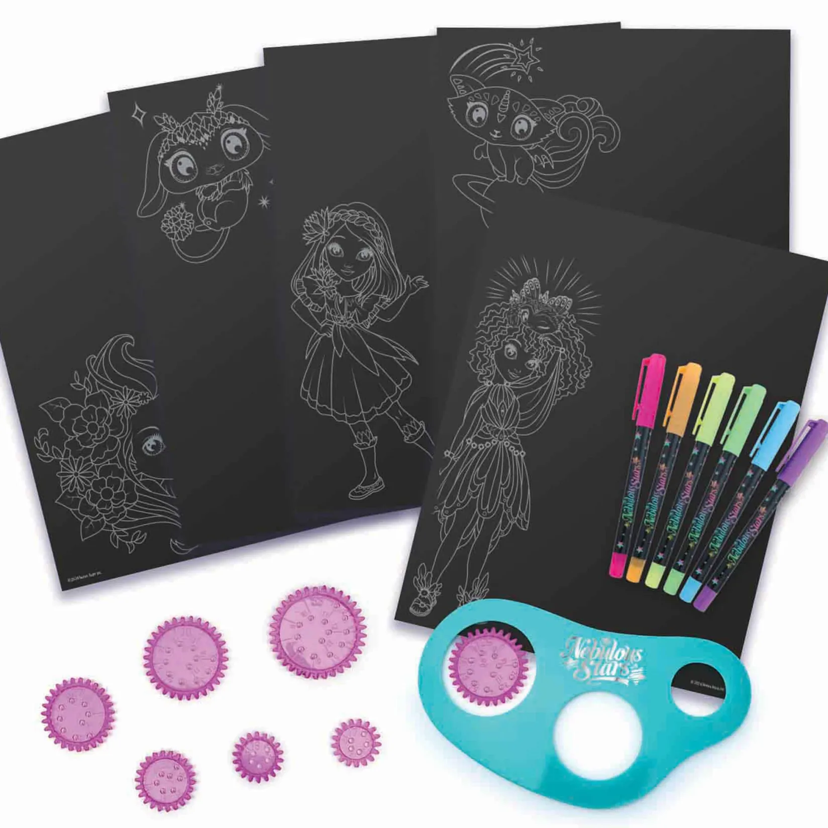 Best Set Swirly Star Nebulous Stars Kids Diy & Activities