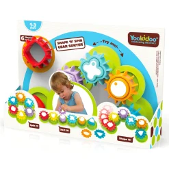 Hot Shape 'N' Spin Gear Sorter Developmental Toys