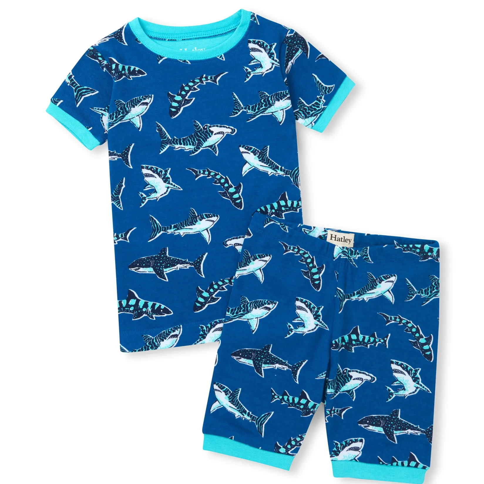 Discount Sharks Pajama Set 3-10 Kids/BOY Pajamas & Bathrobes