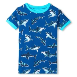 Discount Sharks Pajama Set 3-10 Kids/BOY Pajamas & Bathrobes