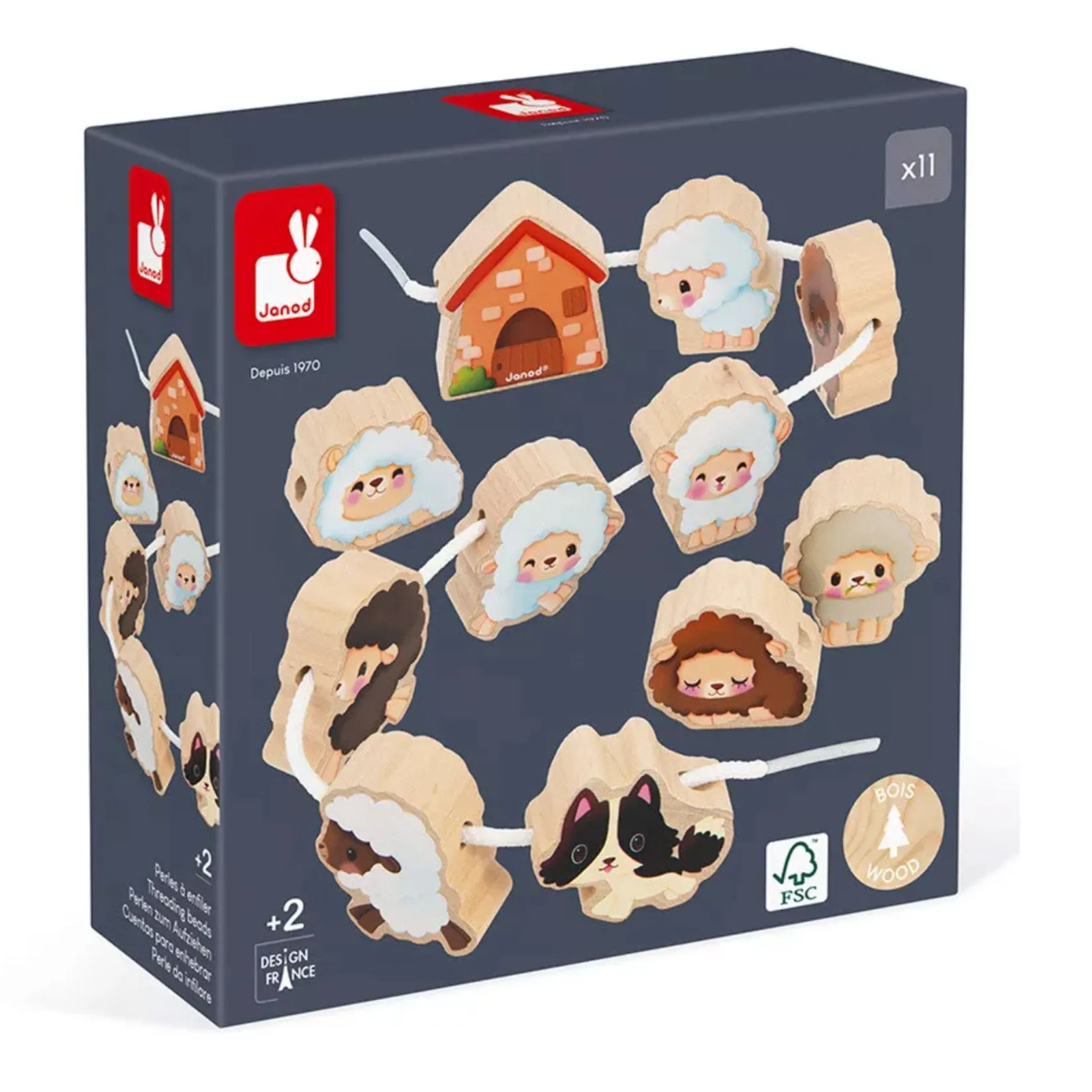 Clearance Sheep Threading Beads Developmental Toys|Balls & Stacking Toys