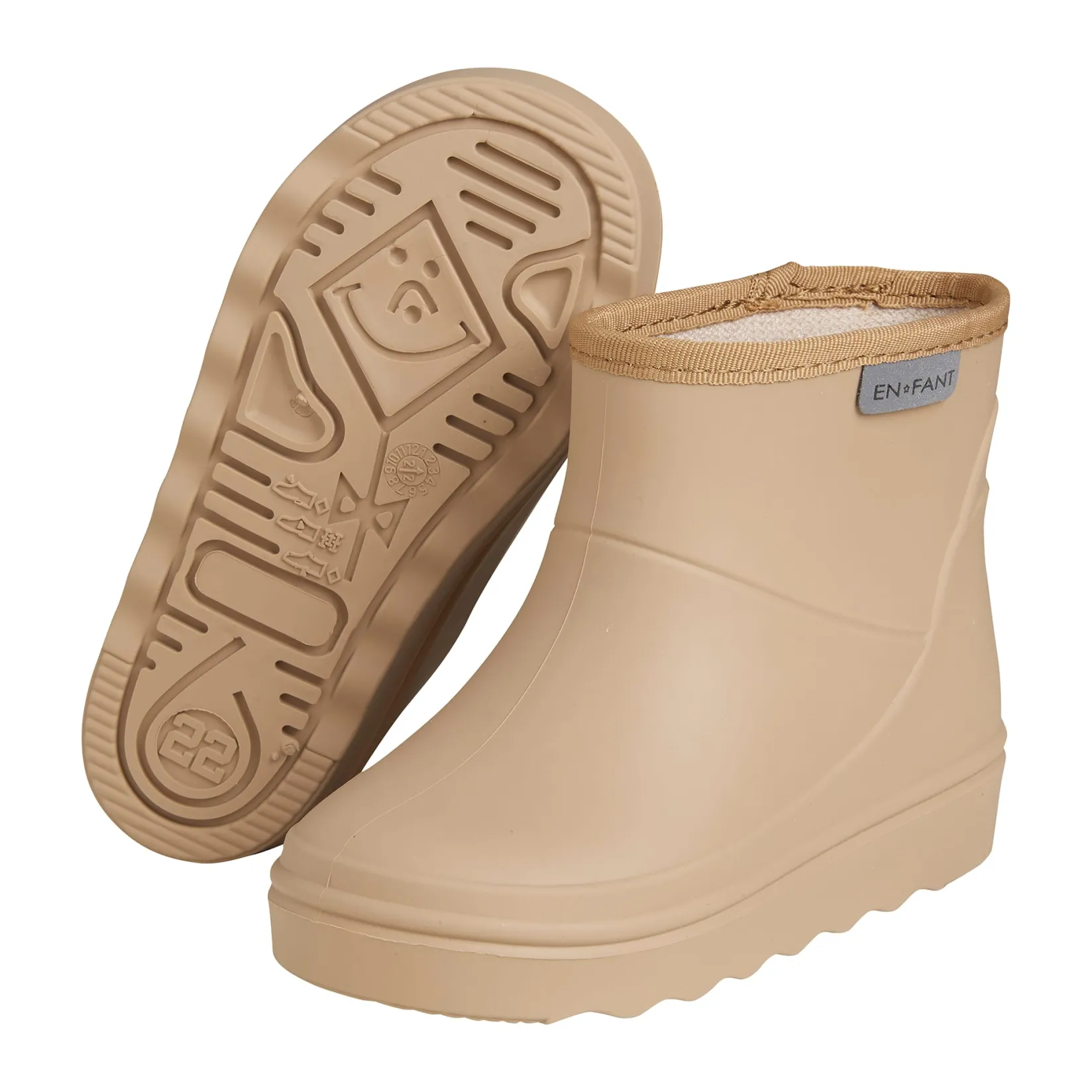 Mid-Season Boots|Rain Boots>En Fant Short Rain Boots 20-24 Beige