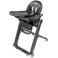 High Chairs & Booster Seats|High Chairs & Booster Seats>Peg Perego Siesta High Chair - True Black