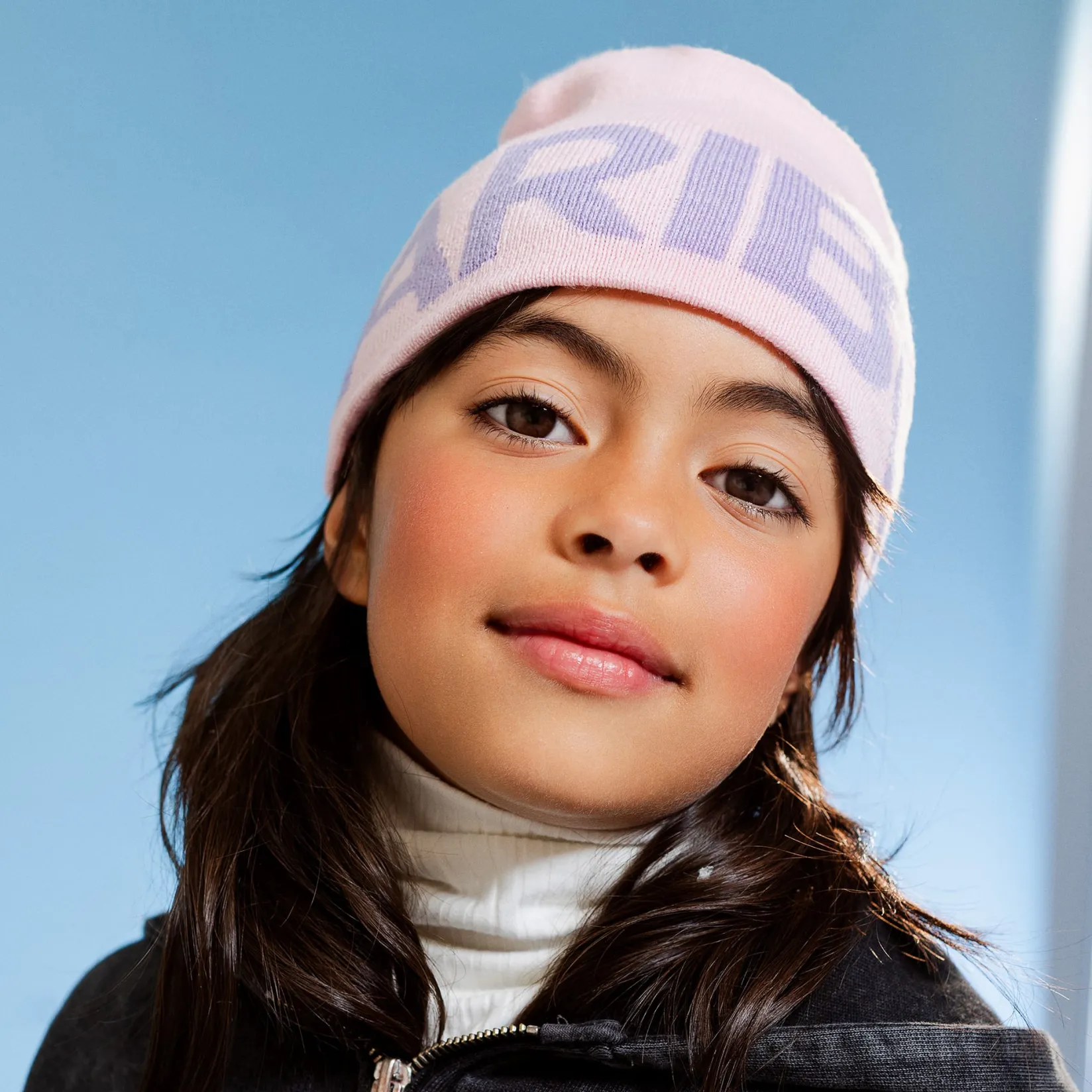 Beanies>Caribou Signature Merino Beanie 2-6 Pink