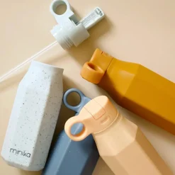 Breastfeeding|Tableware>Minika Silicon Bottle With Straw