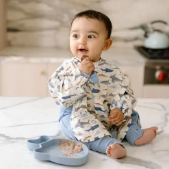 Discount Silicon Snack Plate - Sharks Kids Breastfeeding|Tableware