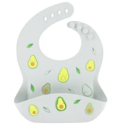 Clearance Silicone Bib - Avocado Breastfeeding|Bibs