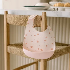 Breastfeeding|Bibs>Loulou Lollipop Silicone Bib - Seashells