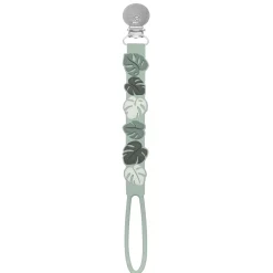 Silicone Pacifier Clip - Monstera Pacifiers & Clips|Pacifiers & Clips
