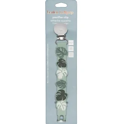 Silicone Pacifier Clip - Monstera Pacifiers & Clips|Pacifiers & Clips