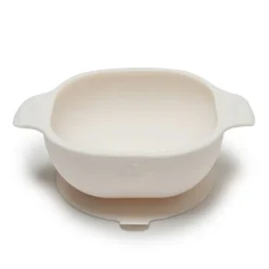 New Silicone Snack Bowl - Cream Kids Tableware|Plates & Placemats