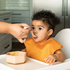 Discount Silicone Spoon 4-pack - Pink Red Orange Kids Tableware|Plates & Placemats