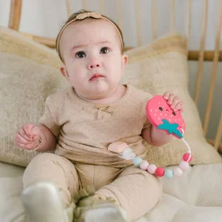 Outlet Silicone Teether - Straberry Teething Toys