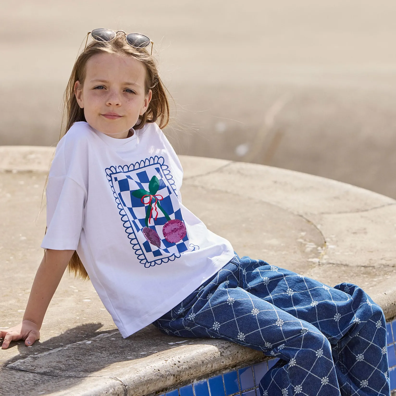 Tops>The New Simone T-shirt 3-14 White