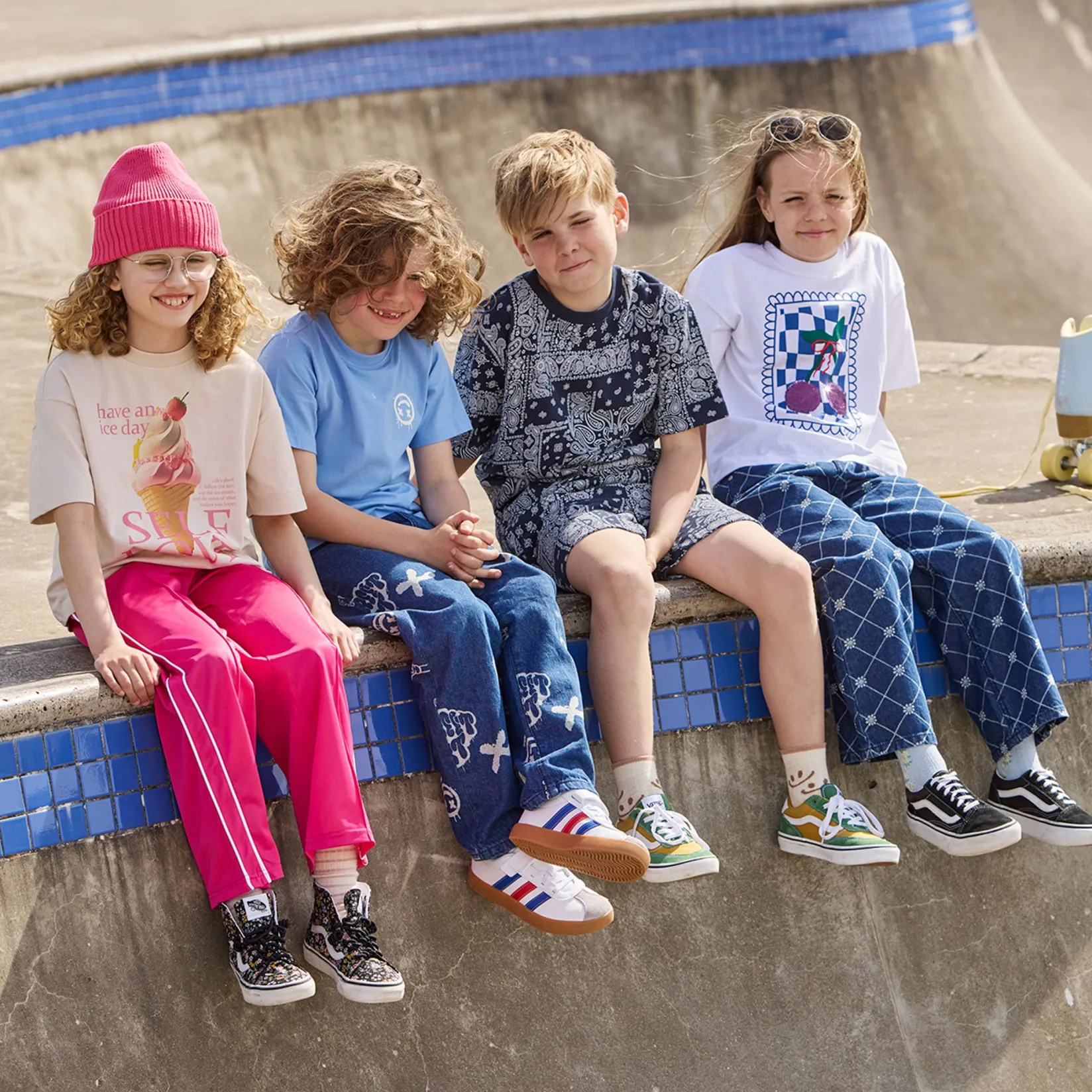 Tops>The New Simone T-shirt 3-14 White