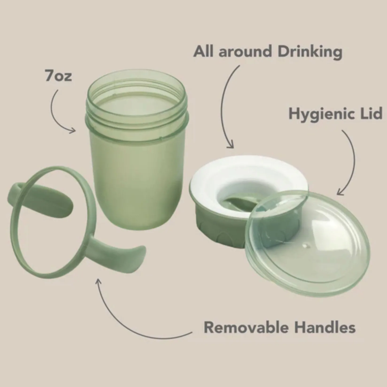 Outlet Sippy Cup 360 - Soft Blush Kids Breastfeeding|Tableware